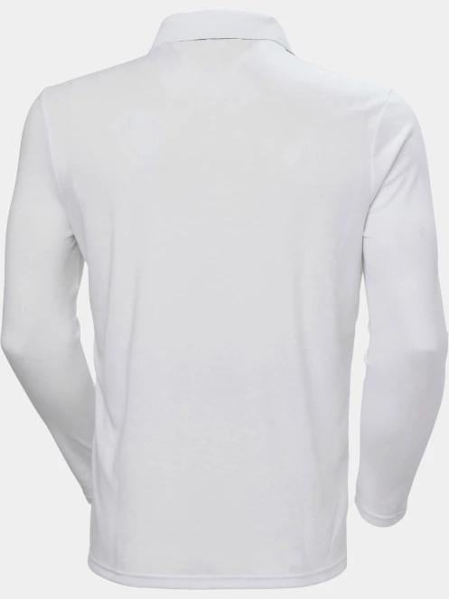 tricou cu maneci lungi si guler pt. barbati Helly Hansen Crewline Ls Polo alb 7