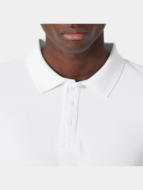 tricou cu maneci lungi si guler pt. barbati Helly Hansen Crewline Ls Polo alb 5