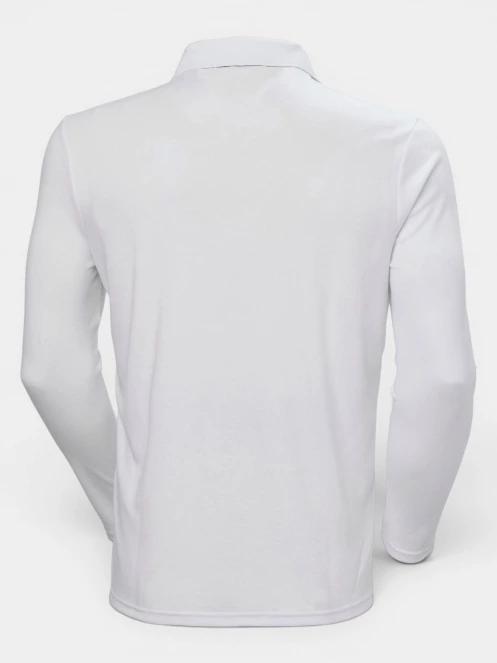 tricou cu maneci lungi si guler pt. barbati Helly Hansen Crewline Ls Polo alb 3