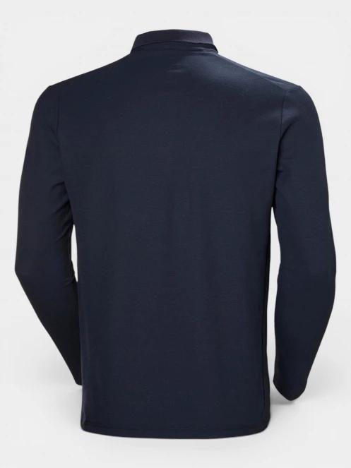 tricou cu maneci lungi si guler pt. barbati Helly Hansen Crewline Ls Polo albastru inchis 3