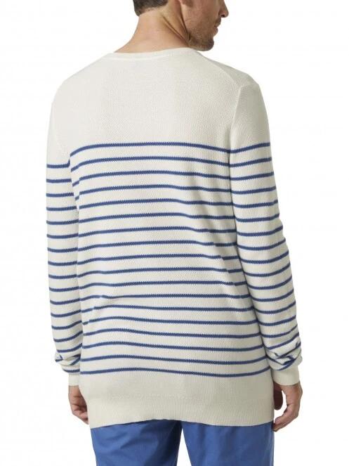 tricou cu maneci lungi pt. barbati Helly Hansen Skagen Sweater alb 3