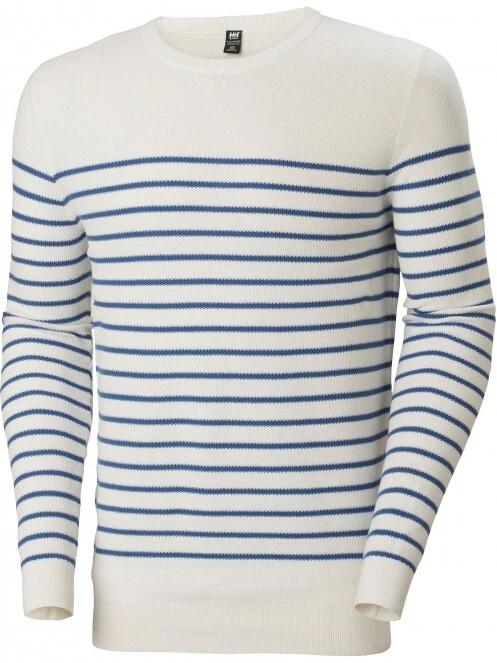 tricou cu maneci lungi pt. barbati Helly Hansen Skagen Sweater alb 4