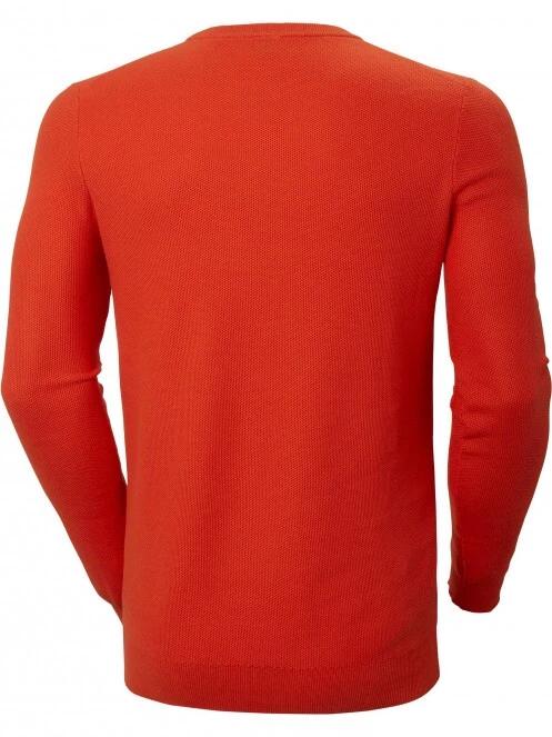 tricou cu maneci lungi pt. barbati Helly Hansen Skagen Sweater rosu 5