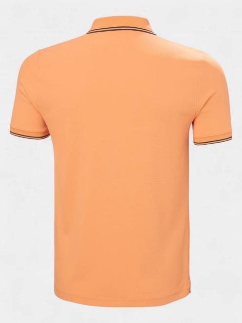 tricou cu guler pt. barbati Helly Hansen Kos Polo portocaliu 3