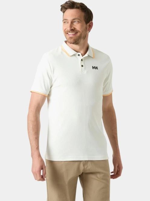 tricou cu guler pt. barbati Helly Hansen Kos Polo alb 2