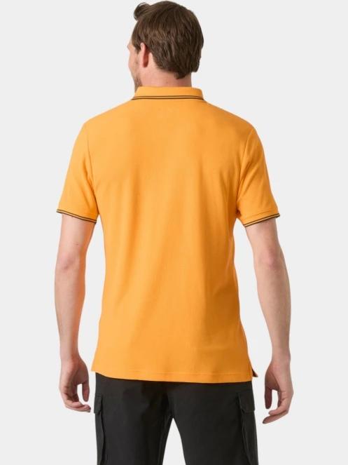 tricou cu guler pt. barbati Helly Hansen Kos Polo portocaliu 3