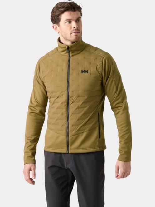 geaca matlasata de tranzitie pt. barbati Helly Hansen Hp Hybrid Stretch Insulator oliv 2
