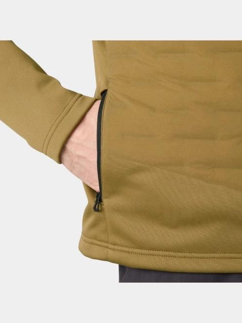 geaca matlasata de tranzitie pt. barbati Helly Hansen Hp Hybrid Stretch Insulator oliv 4