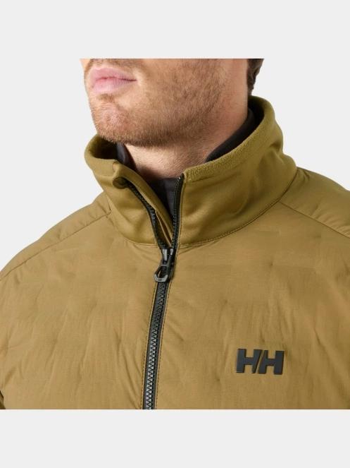 geaca matlasata de tranzitie pt. barbati Helly Hansen Hp Hybrid Stretch Insulator oliv 5