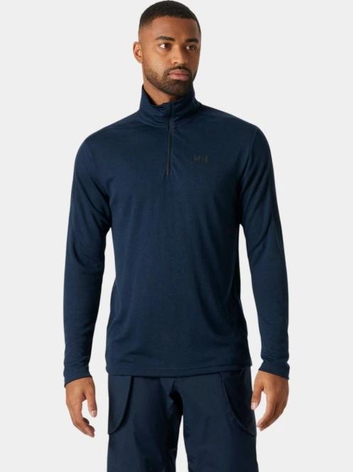 pulover pt. barbati Helly Hansen Hp 1/2 Zip Pullover 2.0 albastru inchis 2