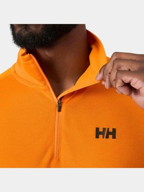 pulover polar pt. barbati Helly Hansen Hp 1/2 Zip Pullover 2.0 portocaliu 5