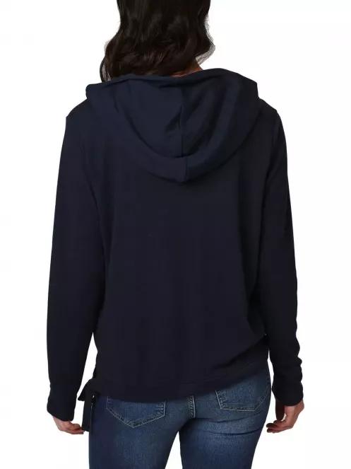 pulover cu gluga pt. femei Helly Hansen W Siren Hoodie albastru inchis 3