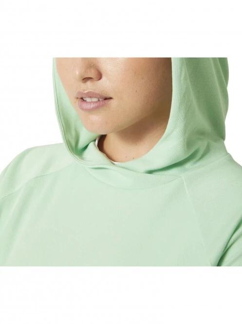 pulover cu gluga pt. femei Helly Hansen W Inshore Hoodie verde 4