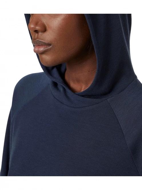 pulover cu gluga pt. femei Helly Hansen W Inshore Hoodie albastru inchis 4