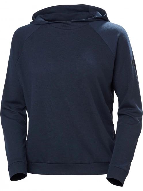 pulover cu gluga pt. femei Helly Hansen W Inshore Hoodie albastru inchis 5