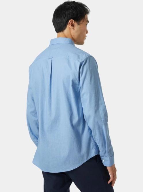camasa cu maneci lungi pt. barbati Helly Hansen Club Ls Shirt albastru deschis 3