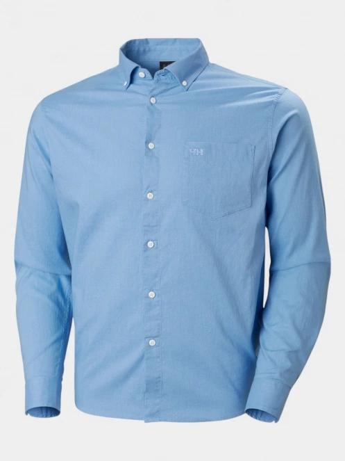 camasa cu maneci lungi pt. barbati Helly Hansen Club Ls Shirt albastru deschis 6