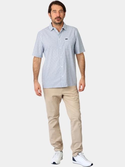 camasa cu maneci scurte pt. barbati Helly Hansen Fjord Qd Ss Shirt 2.0 albastru deschis 5