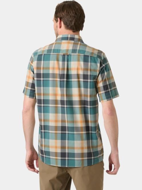 camasa cu maneci scurte pt. barbati Helly Hansen Fjord Qd Ss Shirt 2.0 verde 3