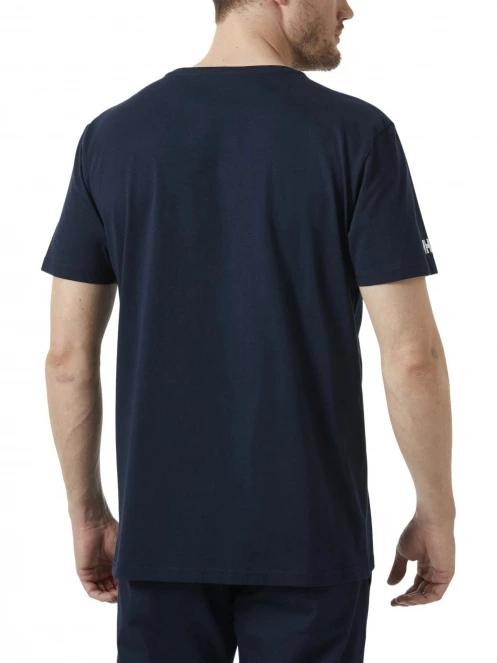 tricou cu maneci scurte pt. barbati Helly Hansen Shoreline T-Shirt 2.0 albastru inchis 3
