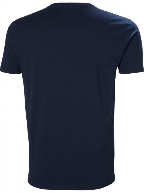 tricou cu maneci scurte pt. barbati Helly Hansen Shoreline T-Shirt 2.0 albastru inchis 7