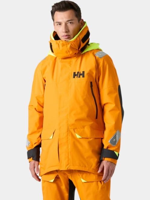 jacheta pentru navigatie pt. barbati Helly Hansen Skagen Offshore Jacket portocaliu 2