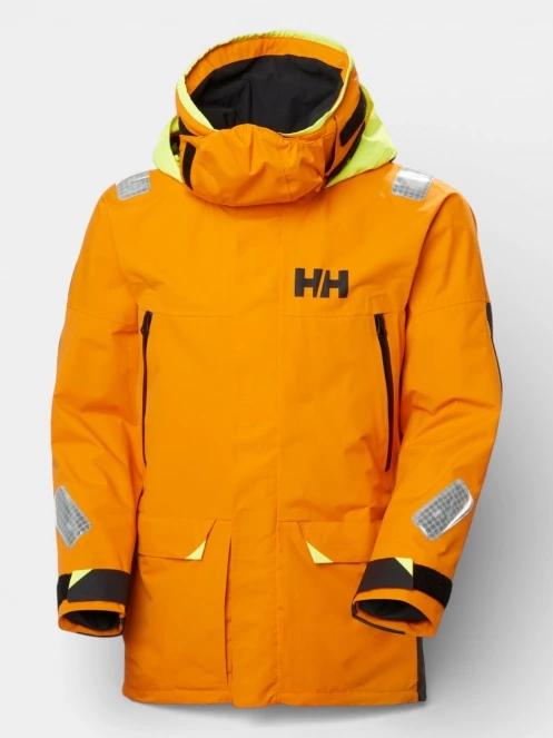 jacheta pentru navigatie pt. barbati Helly Hansen Skagen Offshore Jacket portocaliu 11