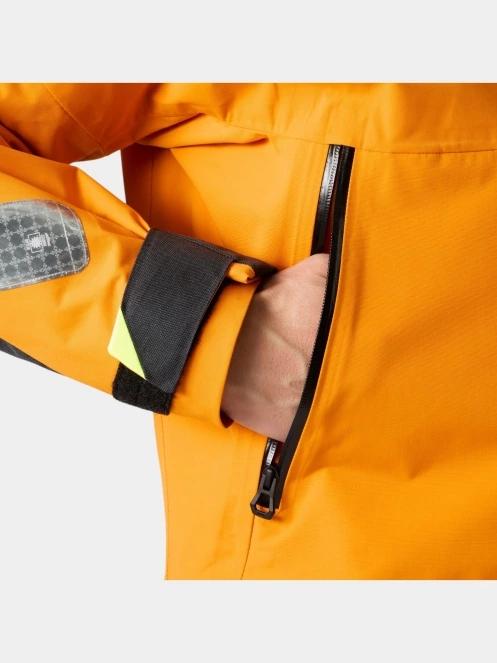 jacheta pentru navigatie pt. barbati Helly Hansen Skagen Offshore Jacket portocaliu 10