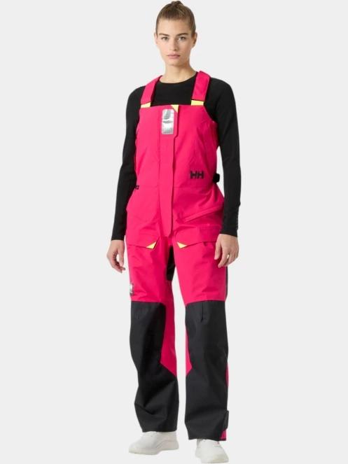 salopeta pentru navigatie pt. femei Helly Hansen W Skagen Offshore Bib magenta 2