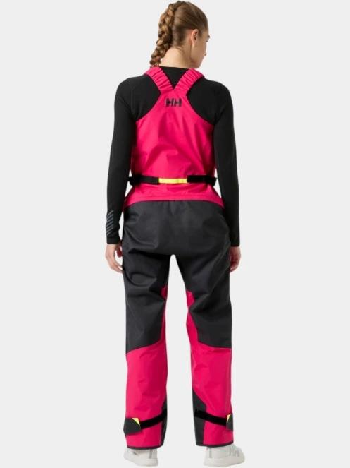 salopeta pentru navigatie pt. femei Helly Hansen W Skagen Offshore Bib magenta 3