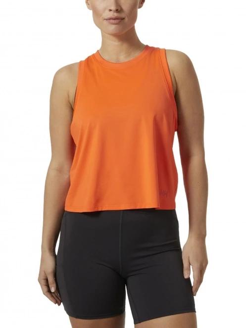 crop top pt. femei Helly Hansen W Ocean Cropped Tank Top portocaliu 2