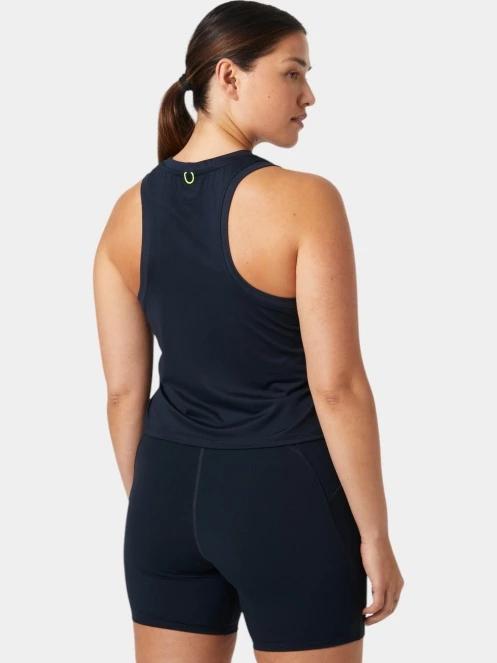 crop top pt. femei Helly Hansen W Ocean Cropped Tank Top albastru inchis 3