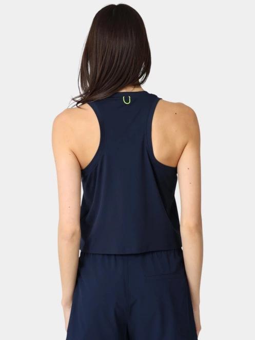 bluza tank pt. femei Helly Hansen W Ocean Cropped Tank Top albastru inchis 4