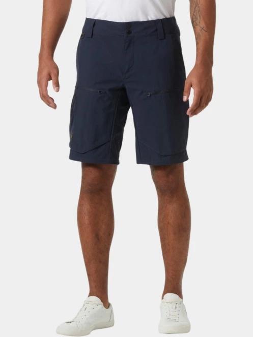 pantaloni scurti cu buzunare laterale pt. barbati Helly Hansen Crewline Cargo Shorts 2.0 albastru inchis 2