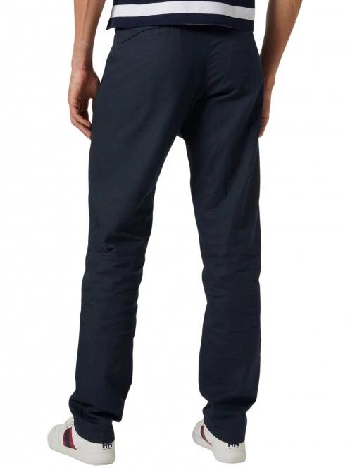 pantaloni de strada pt. barbati Helly Hansen Dock Chinos albastru inchis 3
