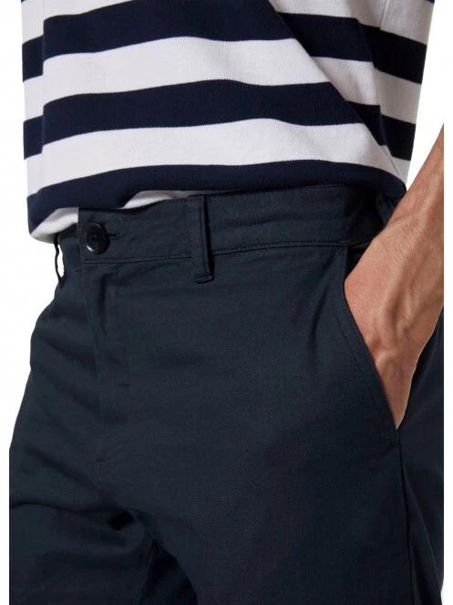 pantaloni de strada pt. barbati Helly Hansen Dock Chinos albastru inchis 4