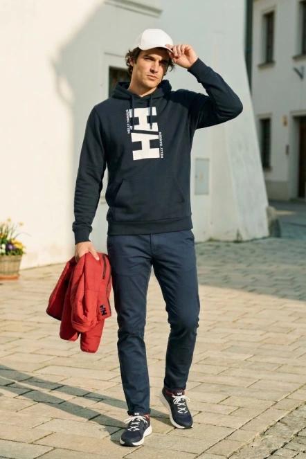 pantaloni chino pt. barbati Helly Hansen Dock Chinos albastru inchis 8