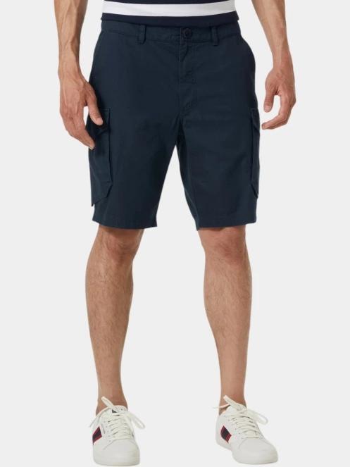 pantaloni scurti cu buzunare laterale pt. barbati Helly Hansen Dock Cargo Shorts albastru inchis 2