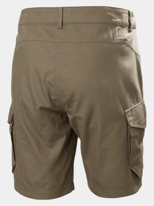 pantaloni scurti cu buzunare laterale pt. barbati Helly Hansen Dock Cargo Shorts oliv 3