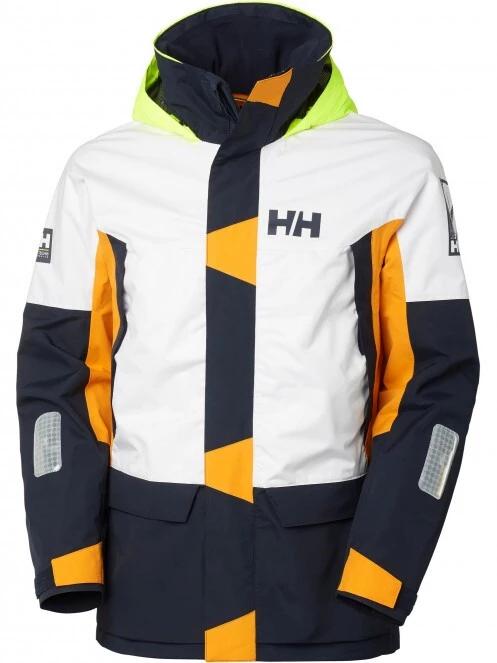jacheta pentru navigatie pt. barbati Helly Hansen Newport Coastal Jacket alb 2