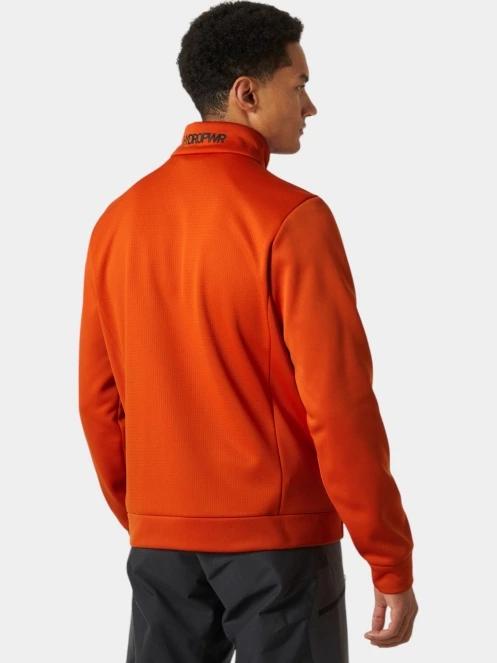 pulover polar pt. barbati Helly Hansen Hp Fleece Jacket 2.0 portocaliu 3