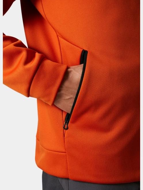 pulover polar pt. barbati Helly Hansen Hp Fleece Jacket 2.0 portocaliu 6