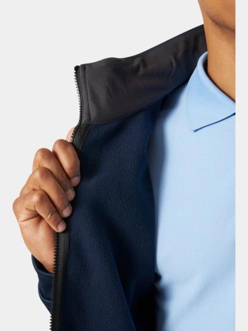 pulover polar pt. barbati Helly Hansen Hp Fleece Jacket 2.0 albastru inchis 5