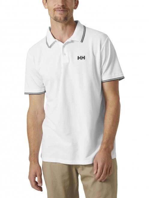 tricou cu guler pt. barbati Helly Hansen Genova Polo alb 2