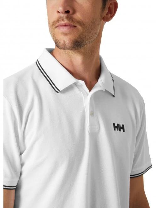 tricou cu guler pt. barbati Helly Hansen Genova Polo alb 4