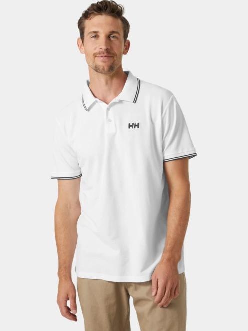 tricou cu guler pt. barbati Helly Hansen Genova Polo alb 2