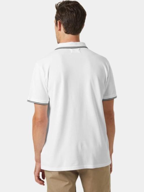 tricou cu guler pt. barbati Helly Hansen Genova Polo alb 3