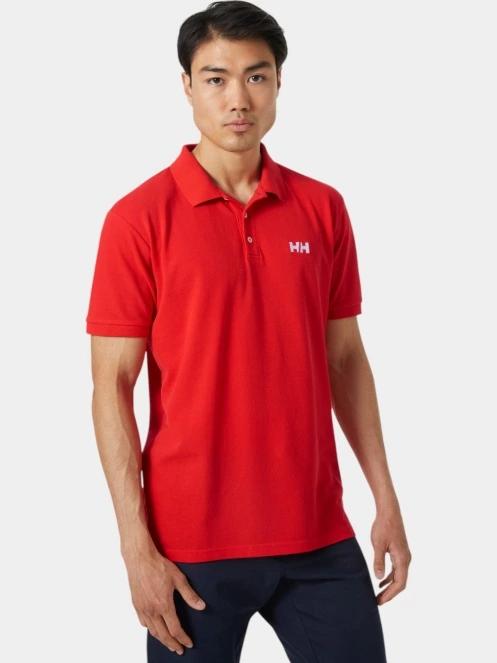 tricou cu guler pt. barbati Helly Hansen Malcesine Polo rosu 2