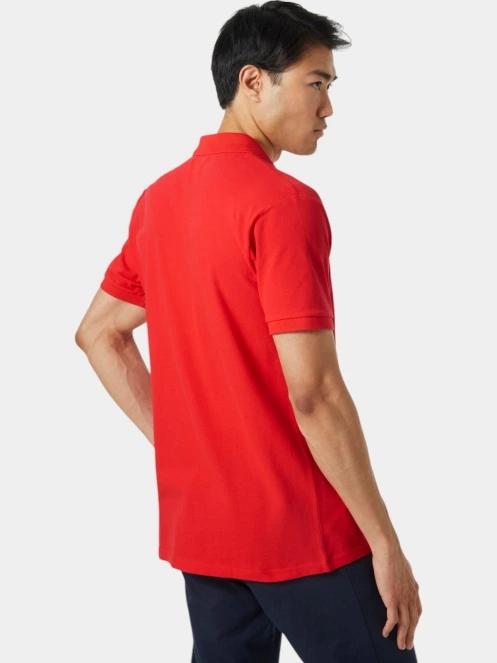 tricou cu guler pt. barbati Helly Hansen Malcesine Polo rosu 3