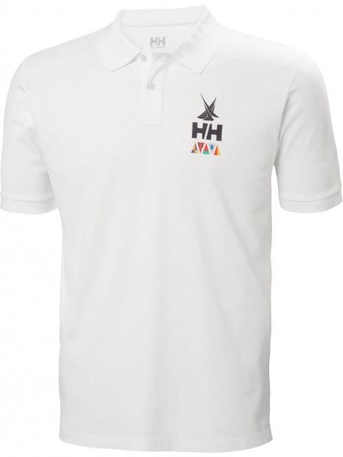 tricou cu guler pt. barbati Helly Hansen Koster Polo alb 5